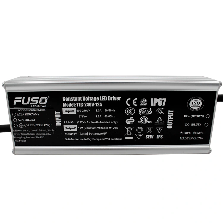 ما الذي يجعل مشغل LED ذو الجهد الثابت العالي PF 24V 240W ضروريًا لأنظمة الإضاءة الحديثة؟