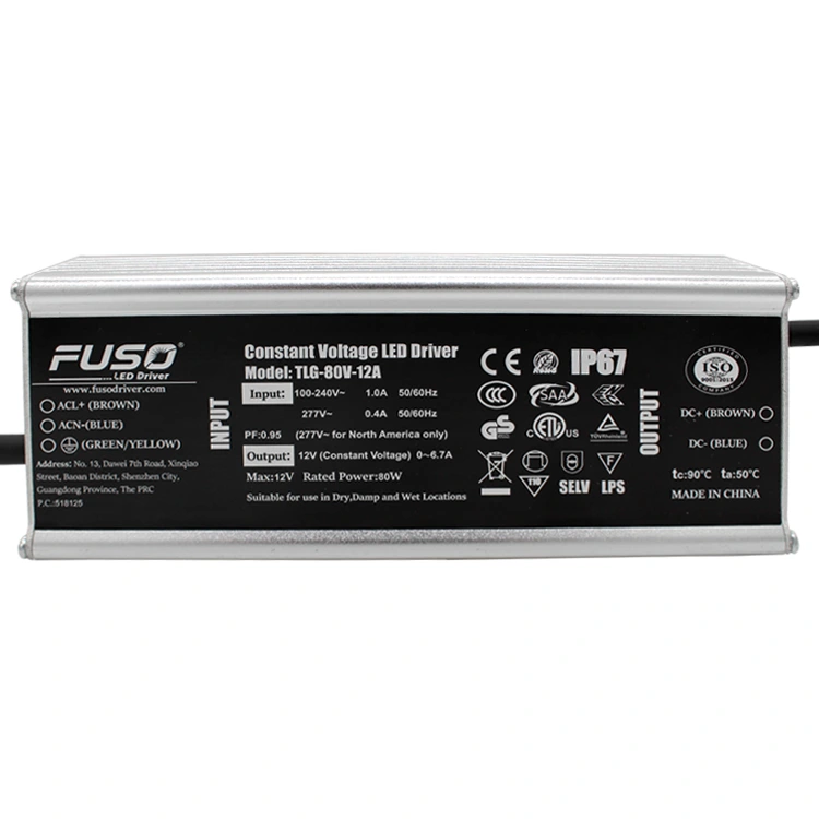 لماذا تختار مشغل LED عالي الجهد PF 12V 80W للحصول على أداء إضاءة مستقر؟