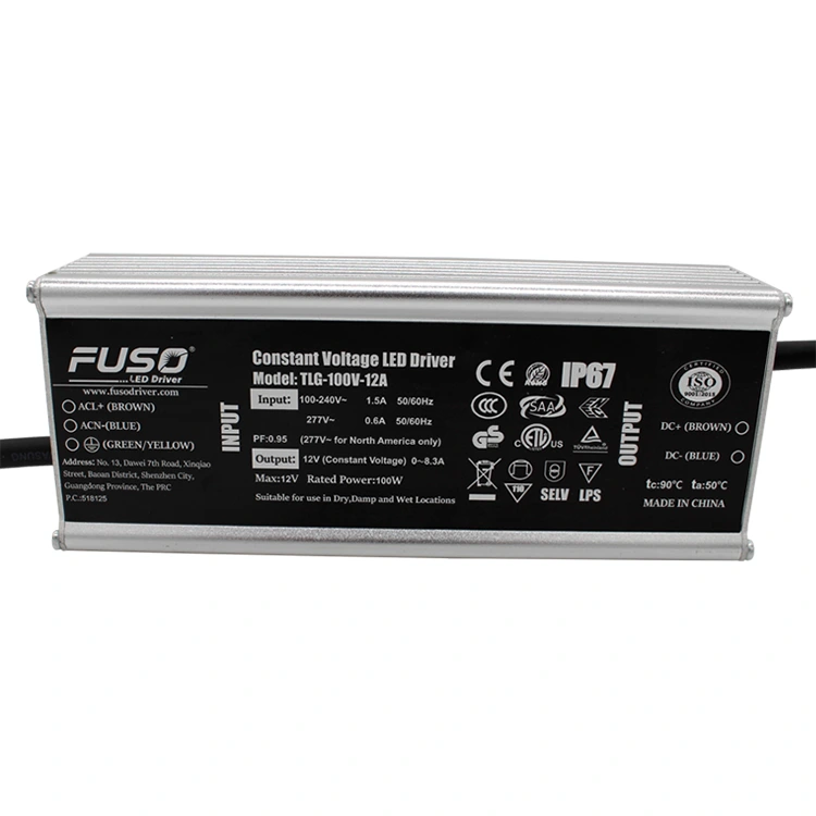 ارتفاع PF 24v 100w سائق الصمام الجهد المستمر